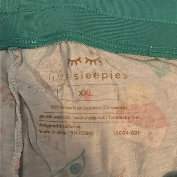 Little Sleepies Sushi Pajama Pants, NWOT - Picture 2 of 3